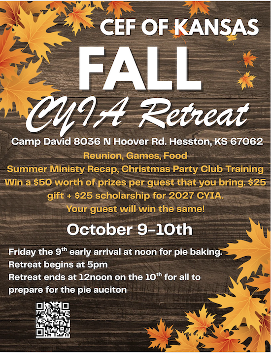 2026 CYIA Fall Retreat