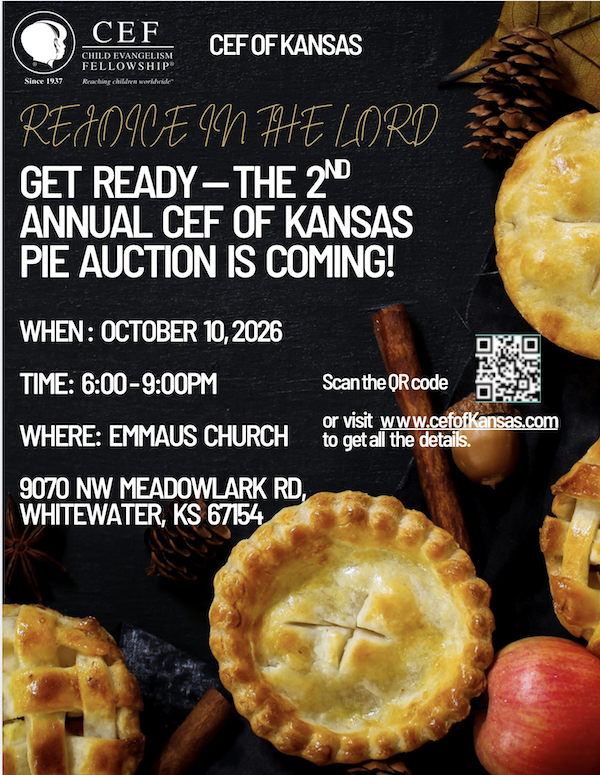 2026 CEF of Kansas Pie Auction